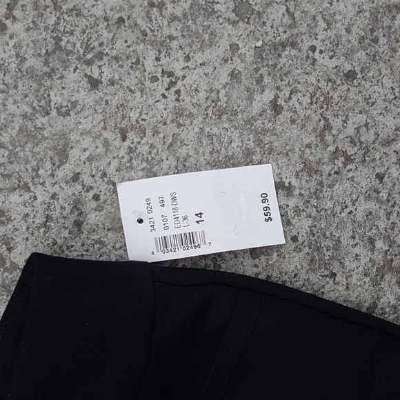 Ricki's sz 14 XLong black dress pant - Picture 4 of 6